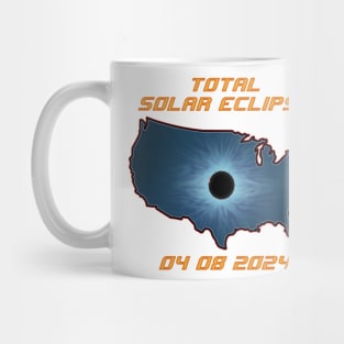 USA 2024 Total Solar Eclilpse Mug